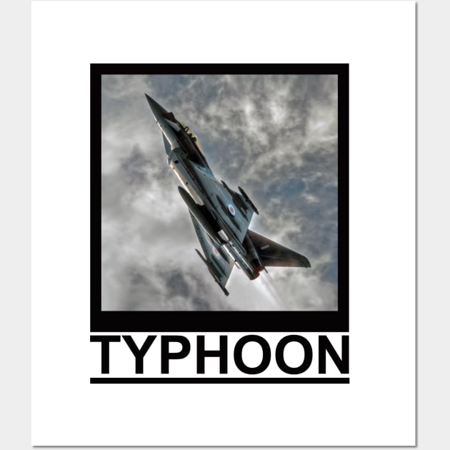 RAF Typhoon Wall Art by SteveHClark